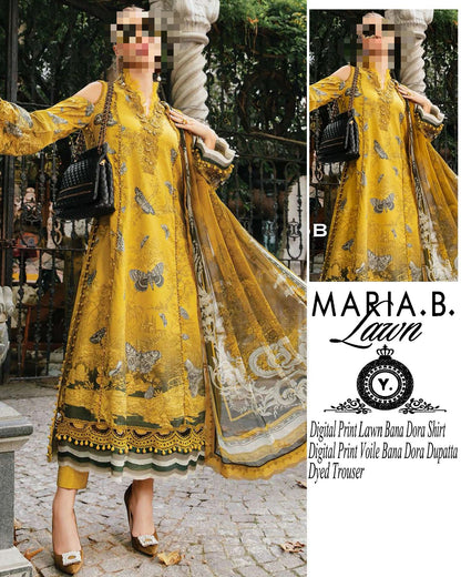 NEW ARRIVAL'S SUMMER LAWN COLLECTION 2025       BRAND NAME             MARIA B