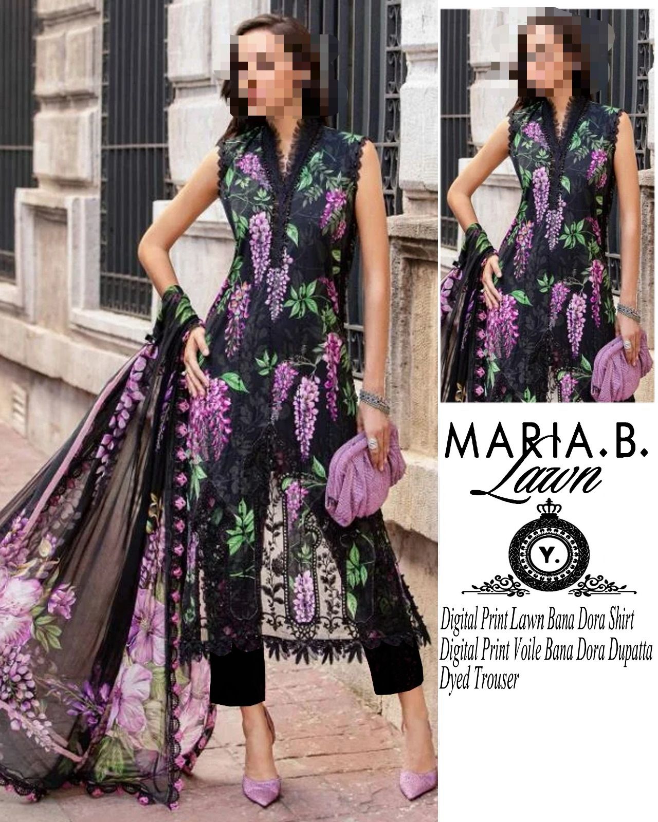 NEW ARRIVAL'S SUMMER LAWN COLLECTION 2025       BRAND NAME             MARIA B