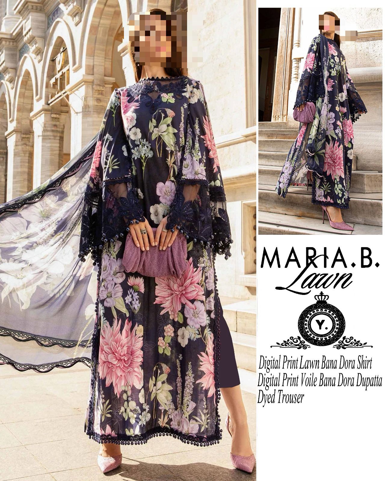 NEW ARRIVAL'S SUMMER LAWN COLLECTION 2025       BRAND NAME             MARIA B