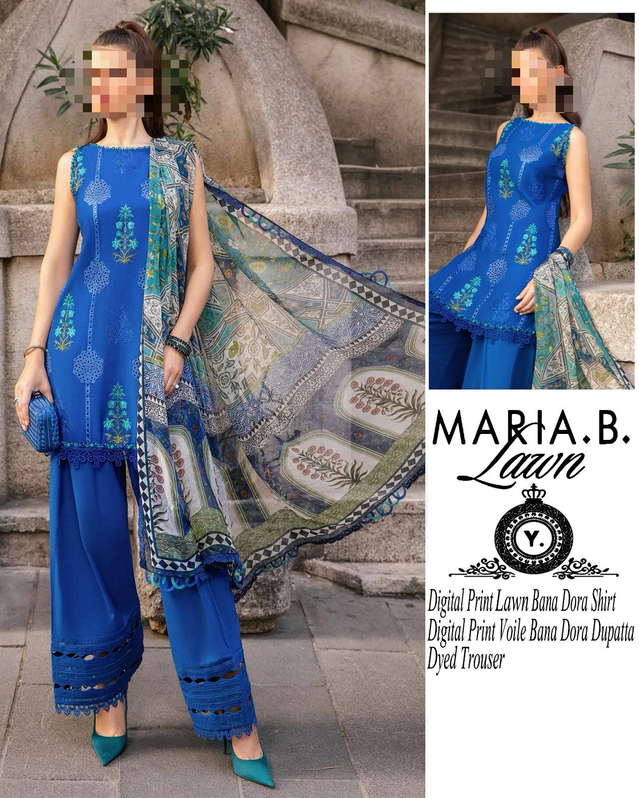 NEW ARRIVAL'S SUMMER LAWN COLLECTION 2025       BRAND NAME             MARIA B