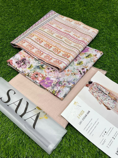 BRAND SAYA  LAWN 3PC COLLECTION ‘ 25