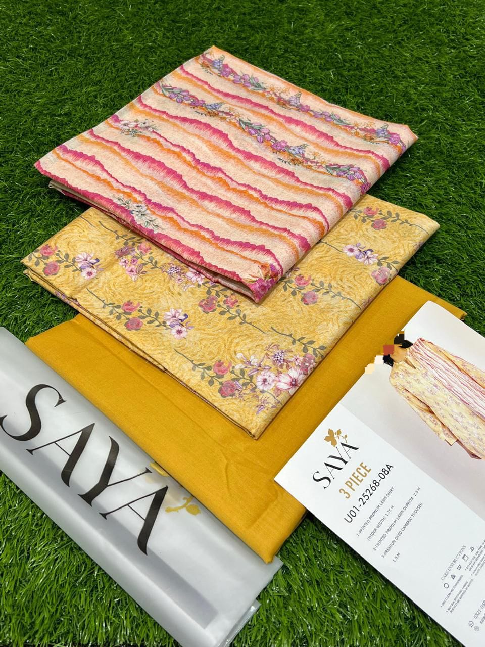 BRAND SAYA  LAWN 3PC COLLECTION ‘ 25