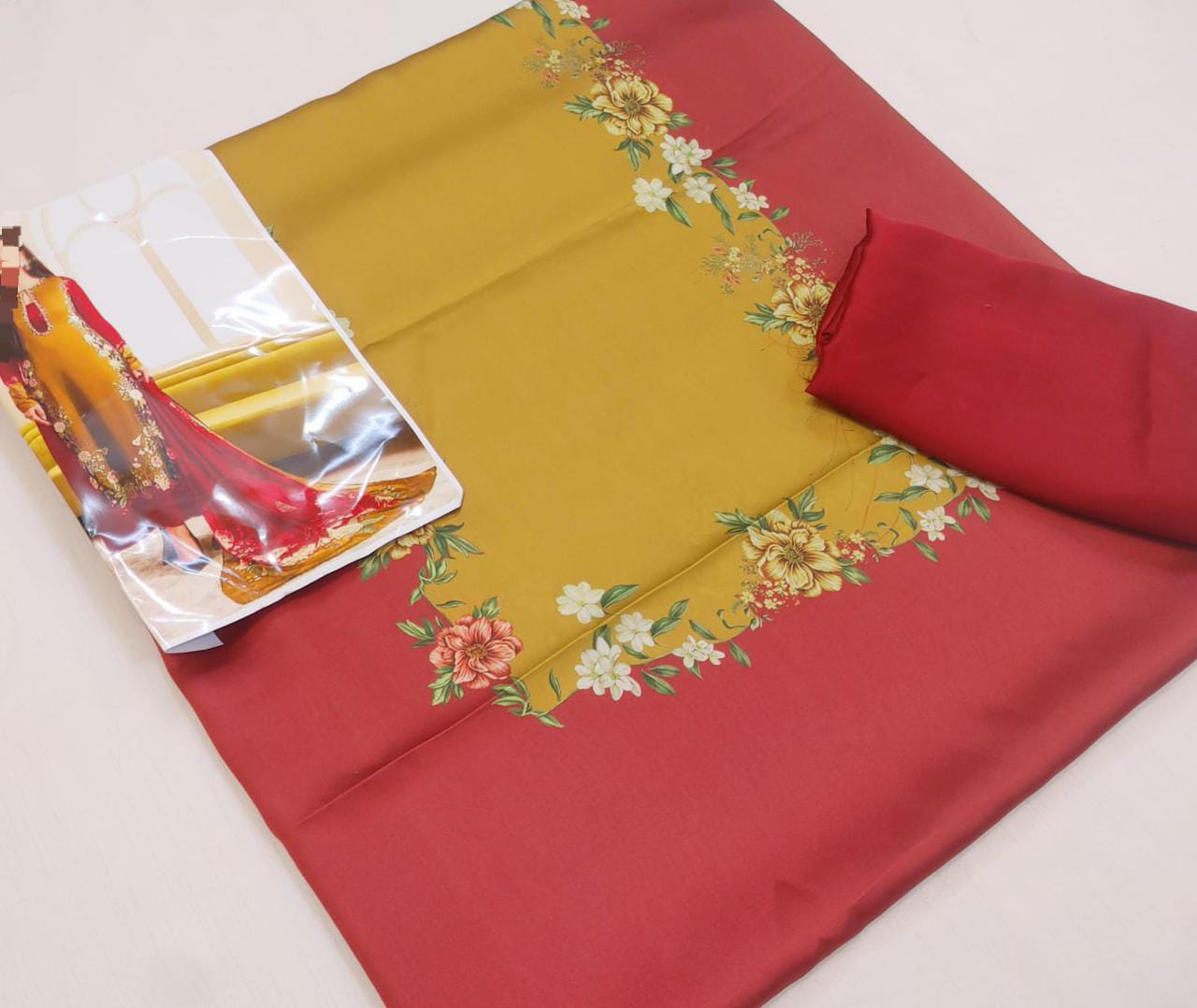 Brand Name: LULUSAR Digital Printed 2pc Fabric Silk