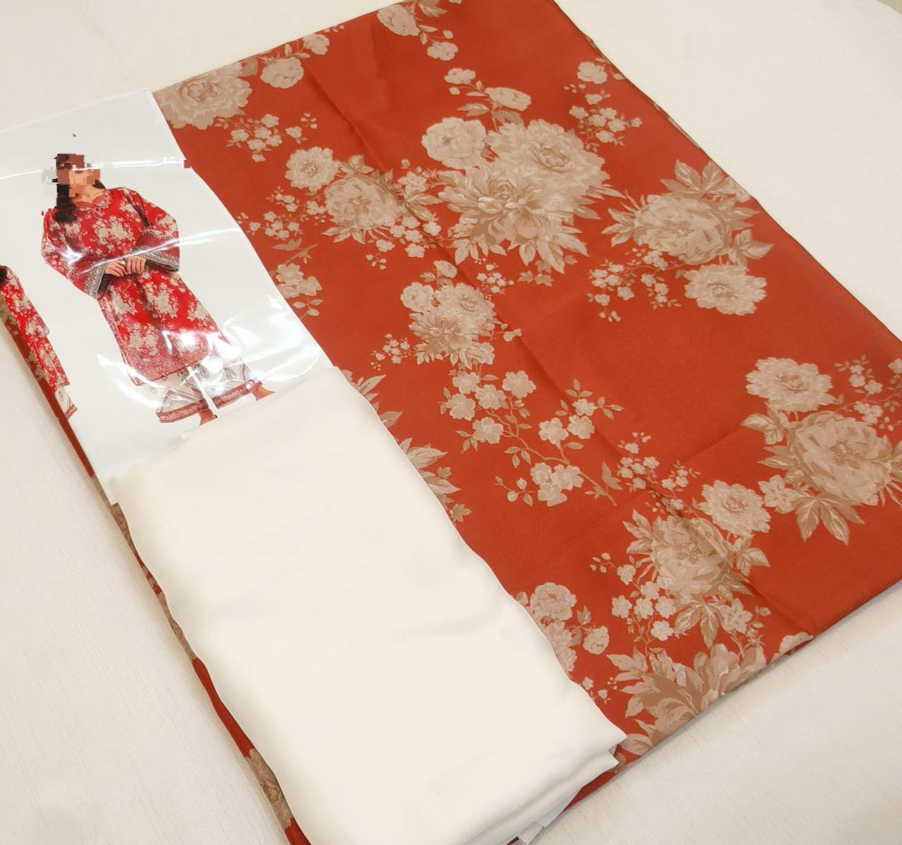 Brand Name: LULUSAR Digital Printed 2pc Fabric Silk