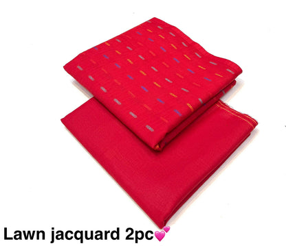 Jacquard bonanza original  2pc      Stuff jacquard lawn