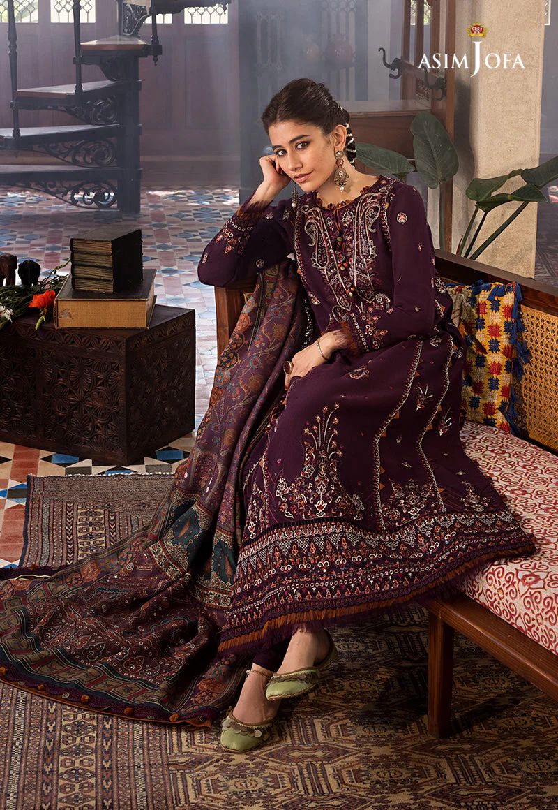 Asim Jofa   Fabric Airjet Lawn  Lawn.   Quality