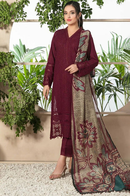 Zainab Chottani   Fabric Airjett Lawn 90/70  Lawn Chiken Kari.   Quality