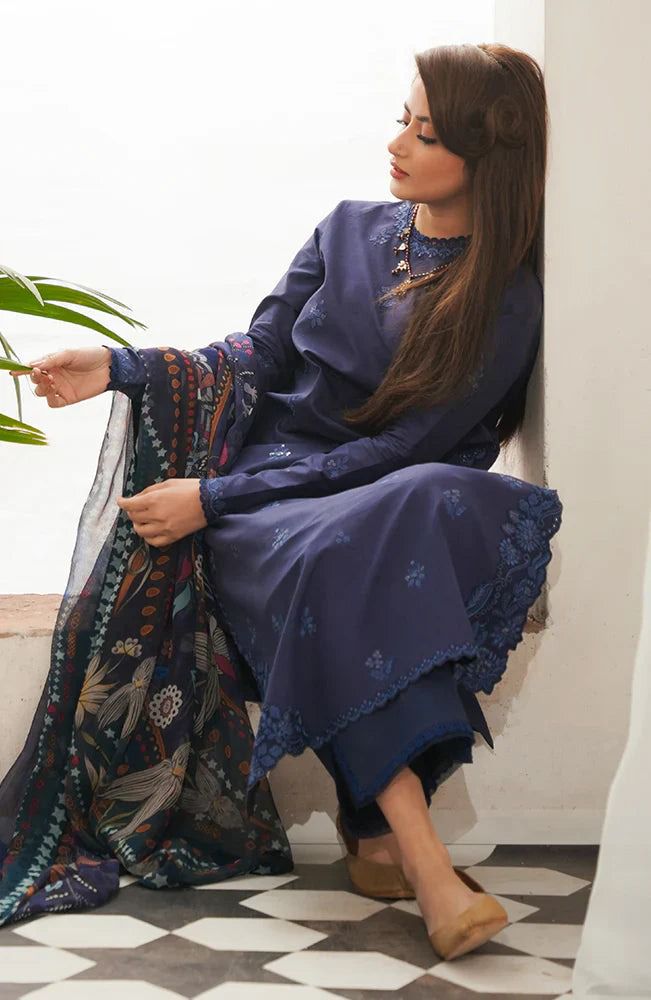 Brand Name AFSANAY (LAWN)  SHIRT:  Lawn  DUPATTA: Swiss Lawn   TROUSER: Lawn   By Pcs : 3 Pcs