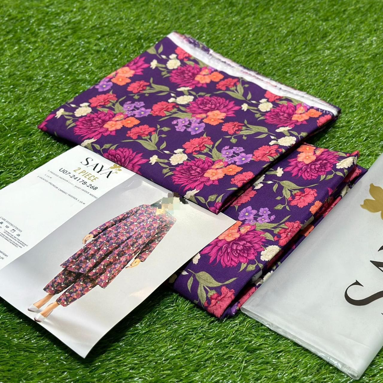 BRAND SAYA  FABRIC LAWN