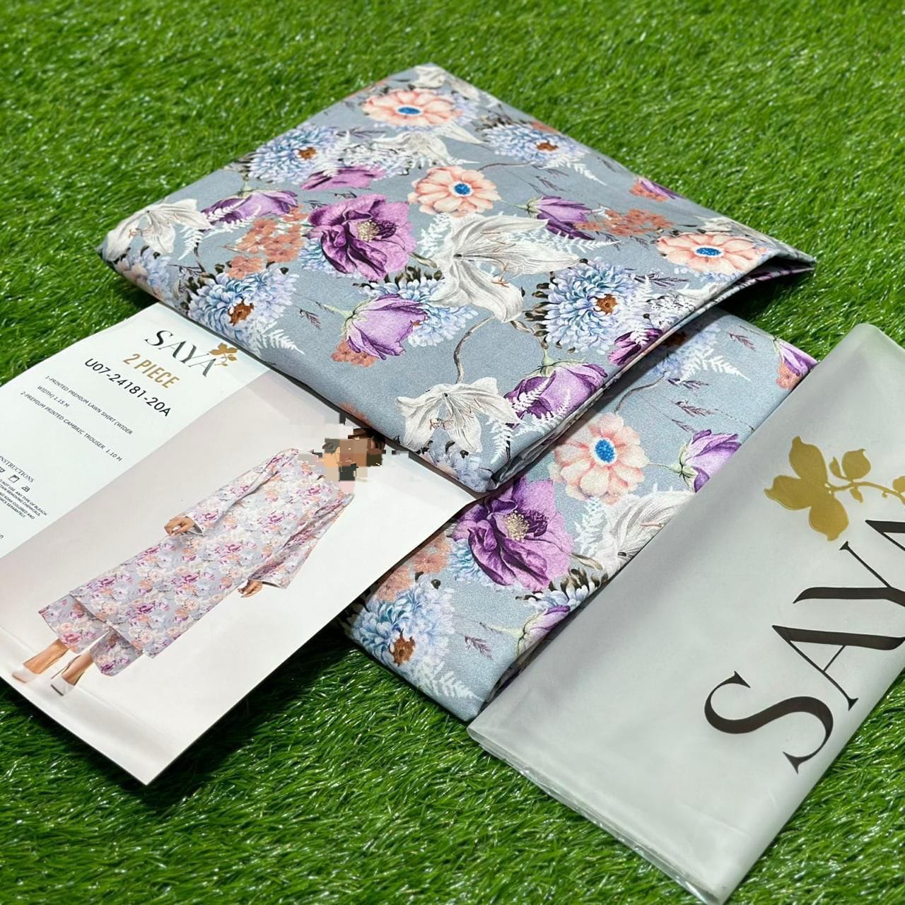 BRAND SAYA  FABRIC LAWN