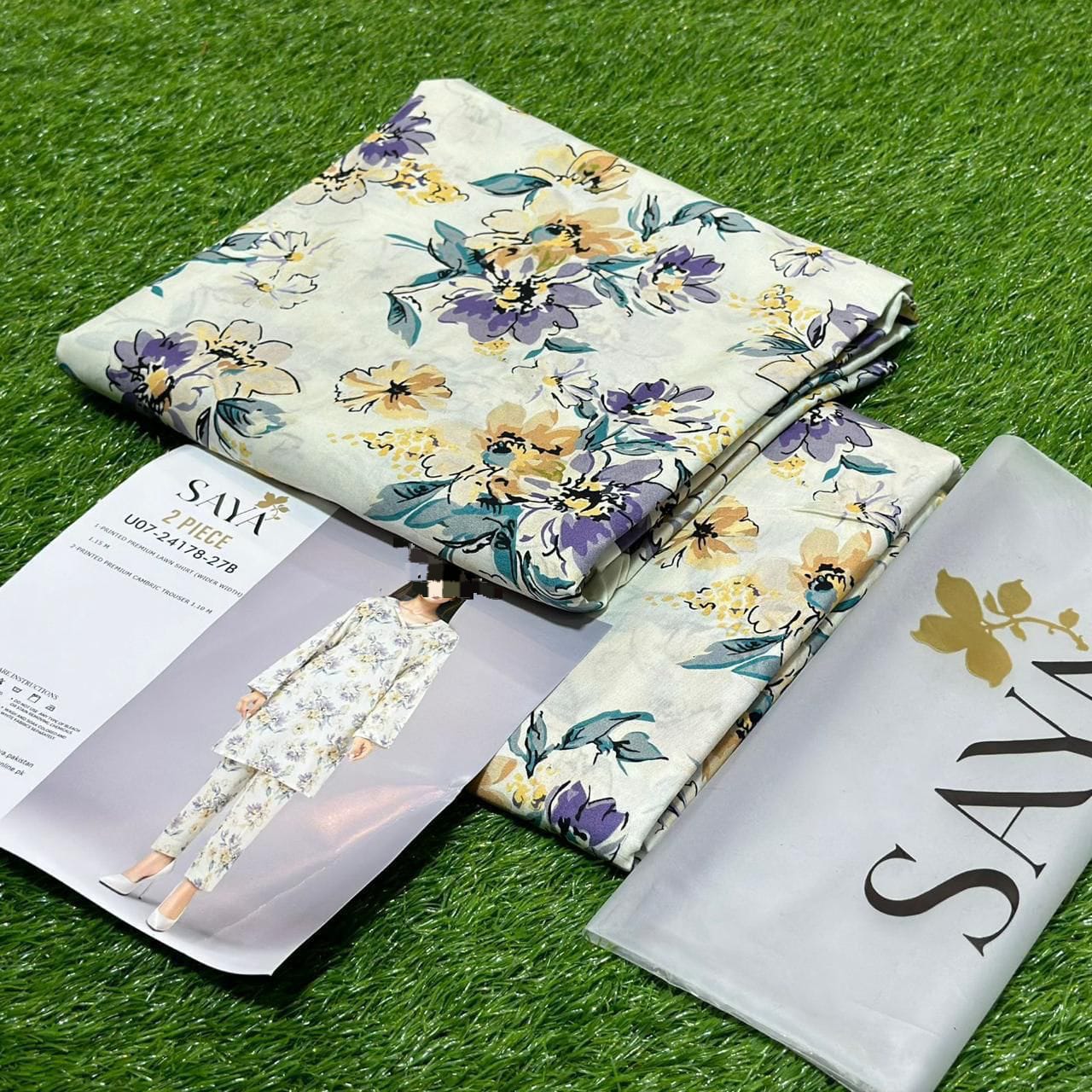 BRAND SAYA  FABRIC LAWN