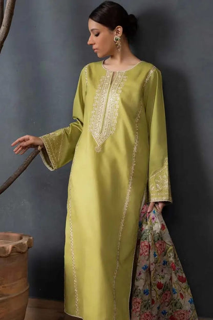 Brand Name KOKUM (LAWN)  SHIRT:  Lawn  DUPATTA: Neno-Kara TROUSER: Lawn   By Pcs : 3 Pcs