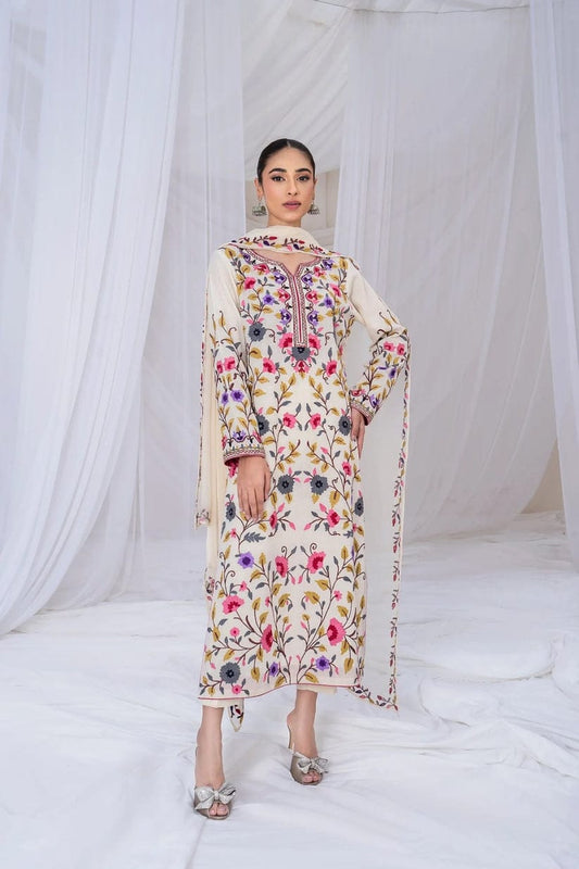 Zara Shah Jahan   unstitched 3 piece embroidered summer suit