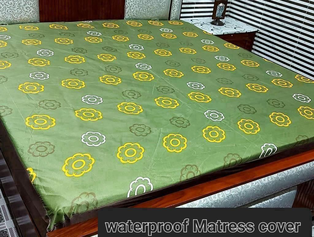 Available Designs of Fancy printed Waterproof Mattress Fitted BedSheet 💯% Waterproof Mattress Protector Bedsheet