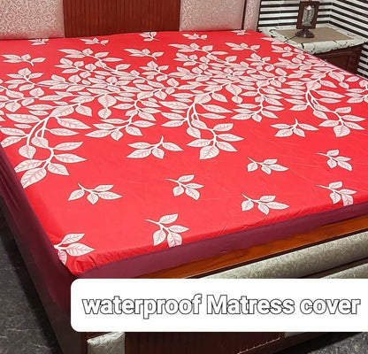 Available Designs of Fancy printed Waterproof Mattress Fitted BedSheet 💯% Waterproof Mattress Protector Bedsheet