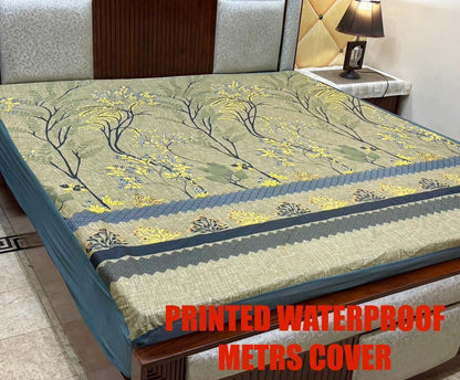 Available Designs of Fancy printed Waterproof Mattress Fitted BedSheet 💯% Waterproof Mattress Protector Bedsheet