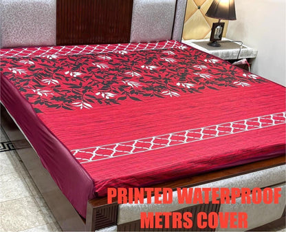 Available Designs of Fancy printed Waterproof Mattress Fitted BedSheet 💯% Waterproof Mattress Protector Bedsheet