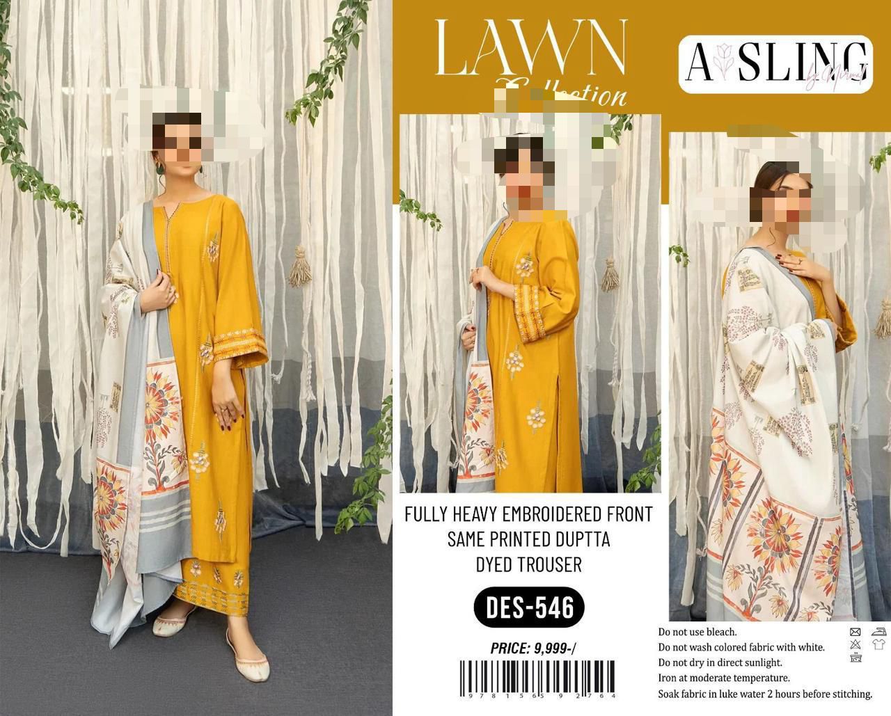 Summer  Collection 2025💕  *Brand Name : Aisling *  Airjet Lawn   By Aisling  🚩 Fabric: 90/70 lawn