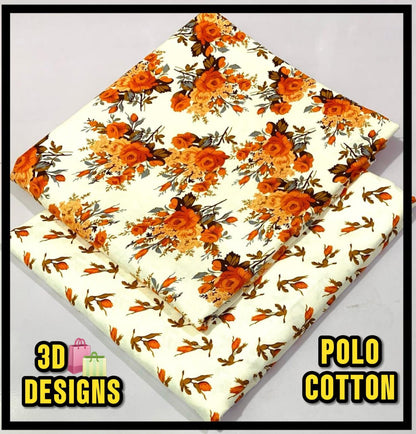 FLORAL PRINTS 🥳 2 Pcs Collection 👇👇 Digital Printed shirt 👚  Digital Printed trouser 👖