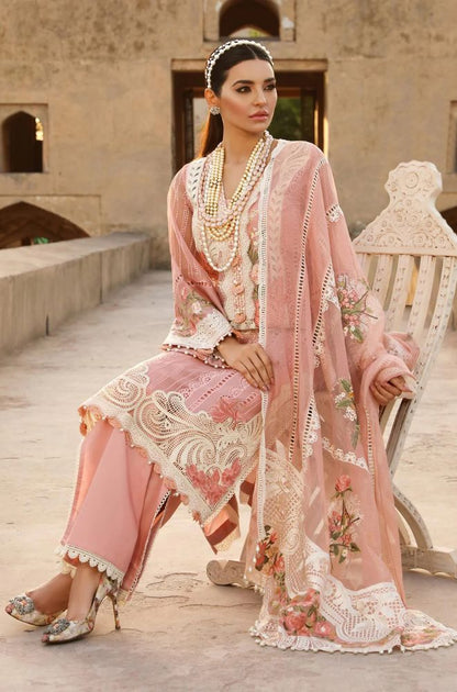 CRIMSON  Luxury Embroidered Eid Collection  Best Quality Airjet Lawn (90/70)