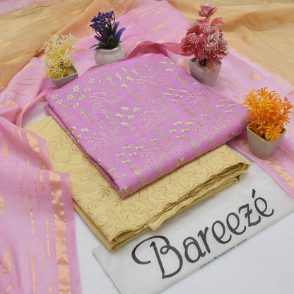 (BAREEZE LAWN 2025 OPENING)  FABRIC :  DORIYA COTTON LAWN ✅