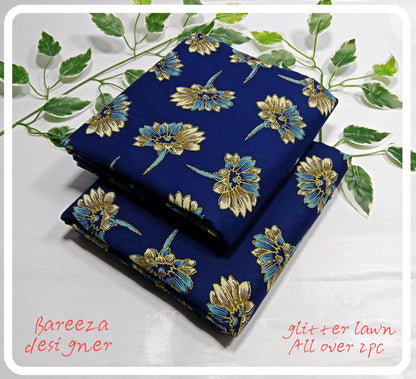 𝘽𝙧𝙖𝙣𝙙 : Bareeza designer 𝙎𝙩𝙪𝙛𝙛: LaWn 𝘼𝙡𝙡𝙊𝙫𝙚𝙍 2𝙋𝙘 Lawn