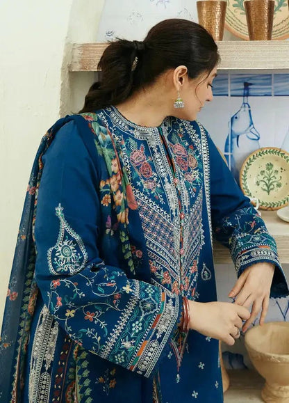 Brand Name ZARA SHAHJAHAN (PREMIUM LAWN)  SHIRT: Lawn DUPATTA: Neno-Kara TROUSER: Lawn  By Pcs : 3 Pcs