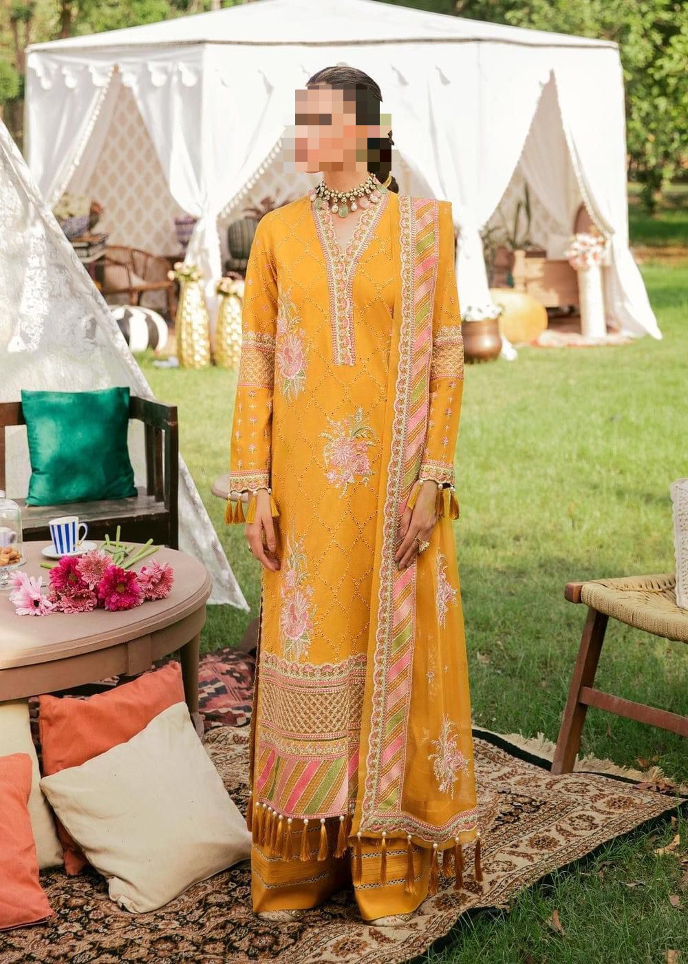 Brand :AFROZE   luxery lawn eid collection