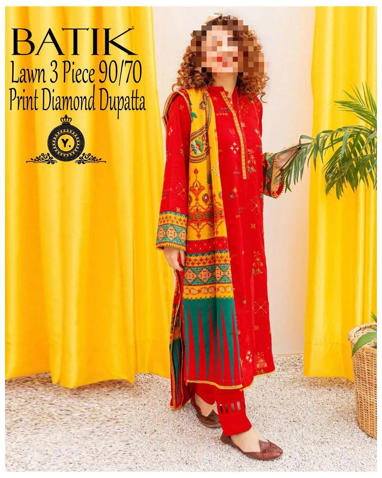 NEW ARRIVAL'S SUMMER LAWN COLLECTION 2025       BRAND NAME             BATIK