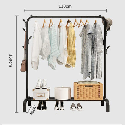 Clothes Hanging Stand Rack With Hook