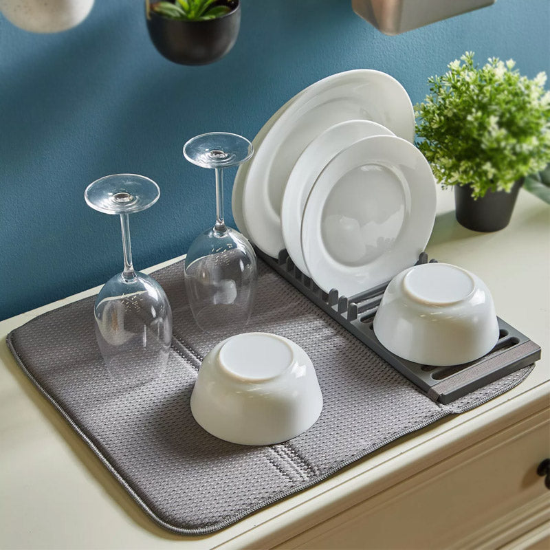 Foldable dish drying Pad