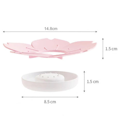 Flower Soap Drain Dish