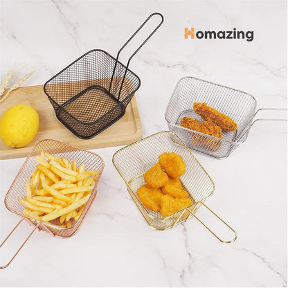 Mini Fry Basket Stainless Steel