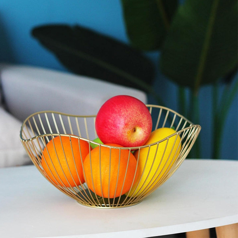 Iron Fruit Storage Bowl