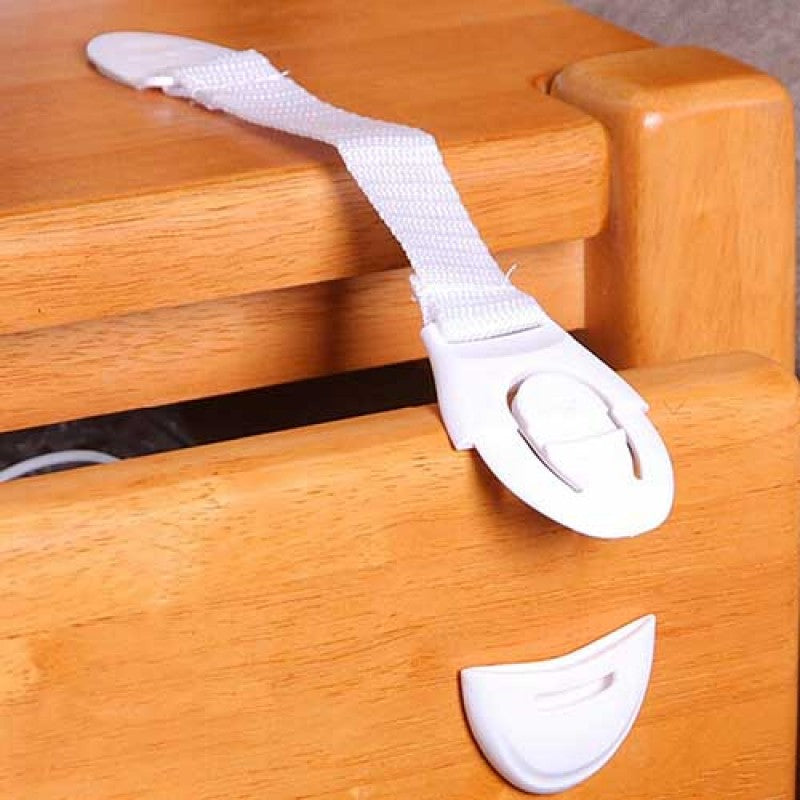 3 Pcs Cabinet Drawer Bend Lock