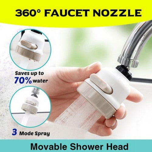 3 Modes Faucet 360 Rotating