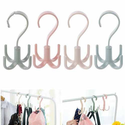 360 Rotating Hook Belt And Tie Hanger