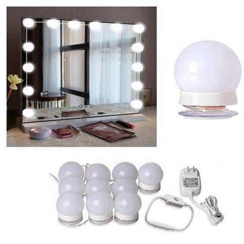 10 Bulb LED Vanity Mirror Lights