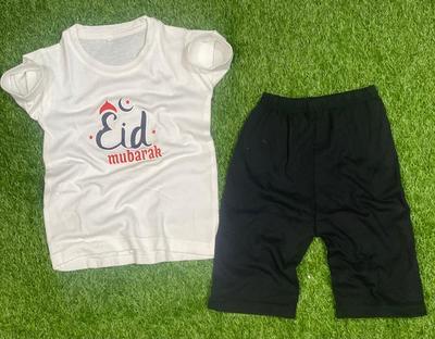 2 Pcs Boy's Jersey Printed Tracksuit