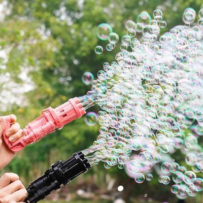 Electric Drive Bubble Gun for Kids - Pink - 1 Pc