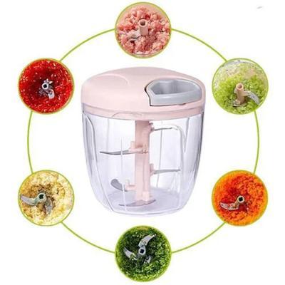 Hand Pull Manual Food Chopper - 1 Pc for Stylish and Efficient Kitchen Prep