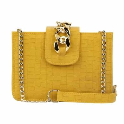 BagX - Kim Yellow PU Leather Shoulderbag, Yellow