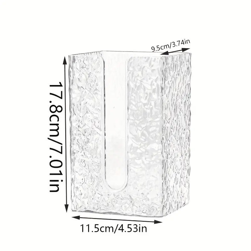 Wall-Mounted Acrylic Tissue Box Holder