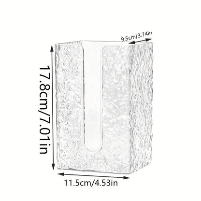 Wall-Mounted Acrylic Tissue Box Holder