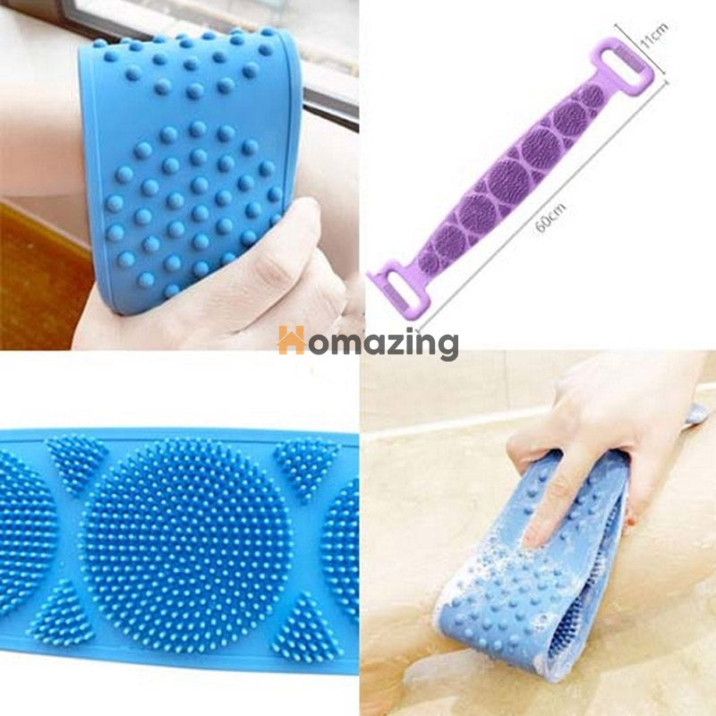 Silicone Shower Scrubber Belt