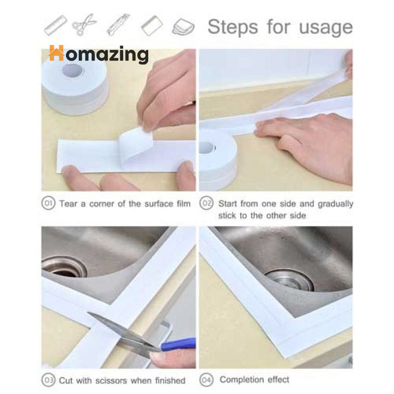 Bathroom Sink Sealing Tape Waterproof