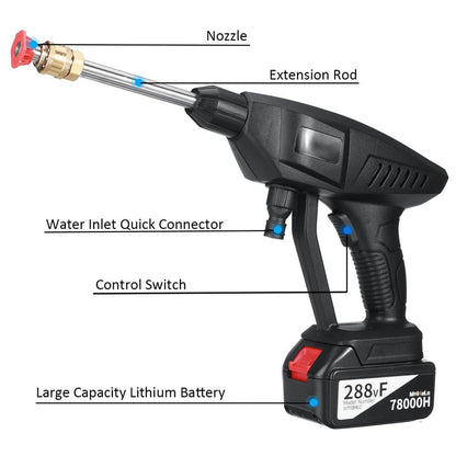 Electric High Pressure Car Wash Gun